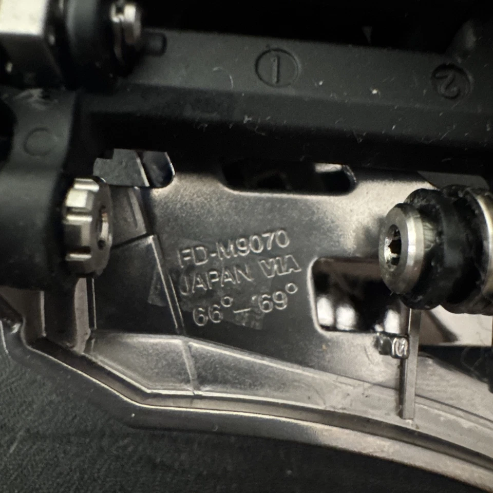 SHIMANO XTR DI2 FD-M9070 FRONT DERAILLEUR, 2 X 11 SPEED - Image 3 of 4