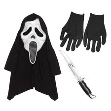 Scream Adult Ghost Face Slayer Adult Halloween Party Costume Kit