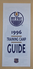 1996 Edmonton Oilers NHL Hockey TRAINING CAMP Media Guide