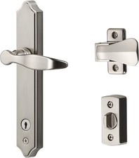 Ideal Security BK1215SC ML Lever Set Handle for Storm Doors and Screen Doors ...