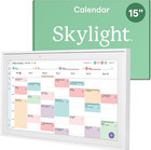 Skylight 15" Smart Calendar Touchscreen Digital Family Planner Wall Display