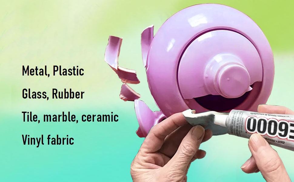 E6000 Glue for Druzy Making Craft Supplies 1oz Nozzle Permanent Adhesive Earring