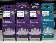 Philips AVENT Natural Response Slow Medium Anti-colic Nipple Bundle
