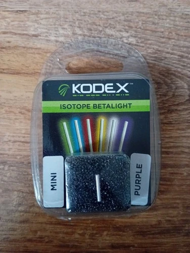 Kodex isotope betalight Mini - Carp Fishing Coarse Angling - PURPLE 