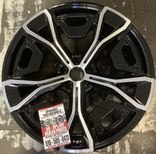 BMW iX 2022 2023 2024 86623 aluminum OEM wheel rim 22 x 9.5 CNC Black