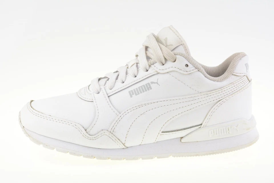 PUMA ST Runner V3 K White 384904-02 Unisex Kids Junior Trainers Size UK 3 - Image 1 of 4