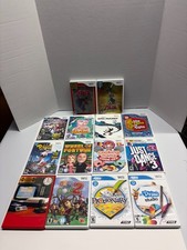 Wii Video Games Lot of 14 - Original Case, Game Disc and Instructions