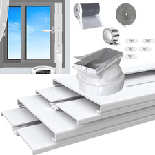 Portable Ac Window Vent Kit Max 62 With Universal 5.15.9coupler