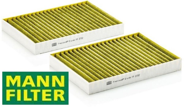 Mann-Filter FP2722-2 Filter FüR Innenraumluft Innenraumfilter Filter-image