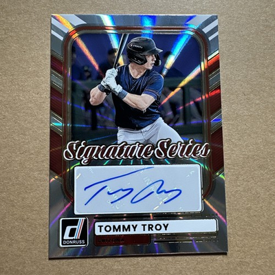 #ad Tommy Troy 2026 Donruss Signature Series Auto #SS TT Arizona Diamondbacks $6.99