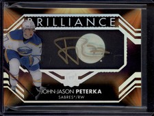 2021-22 The Cup John-Jason Peterka Brilliance Gold Ink Rookie Auto RC