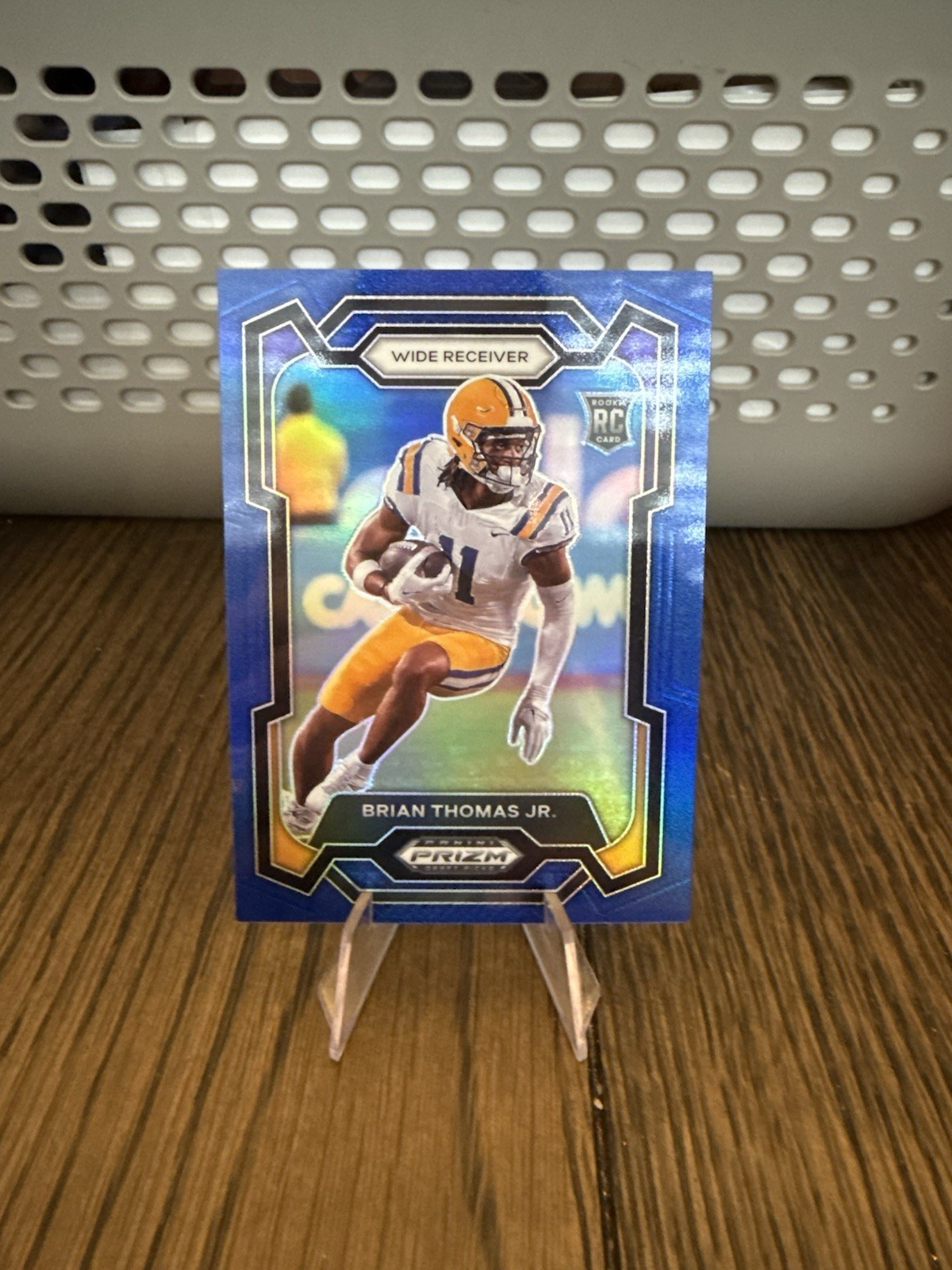 2024 Panini Prizm Draft Picks Brian Thomas Jr. #118 Blue (RC) /199! Jaguars Star