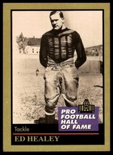 1991 Enor Pro Football Hall of Fame Ed Healey #59 Chicago Bears