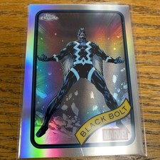 2025 Topps Chrome Marvel Black Bolt Refractor #116