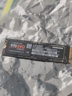 Samsung 970 EVO 1TB NVMe PCIe 3.0 M.2 V-NAND SSD MZ-V7E1T0 - 98% health