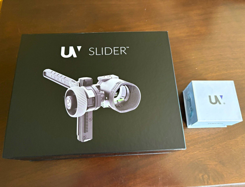 UV one pin slider. Pic mount.