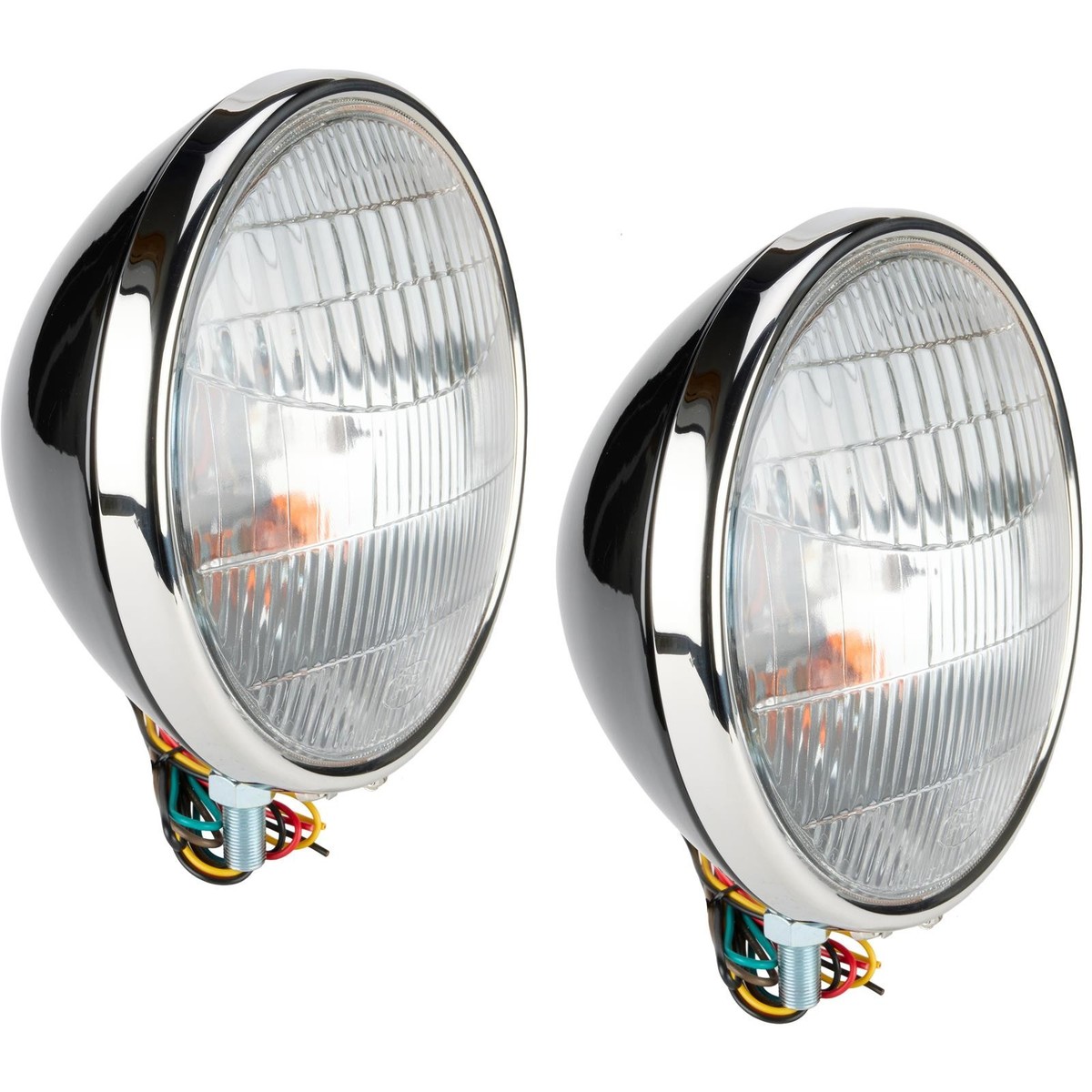 1934 Fits Ford Commercial Headlights, 12V Halogen, W/ Turn Signal