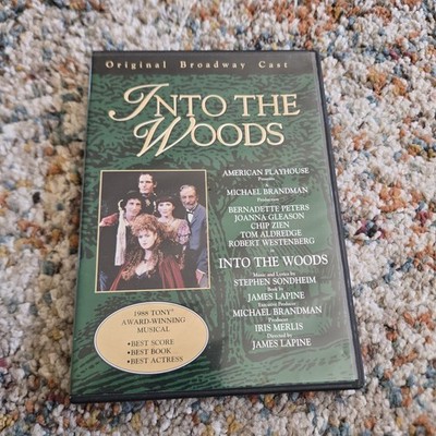 Into the Woods (1991) DVD Image Entertainment Original Broadway Cast 1997 Tested