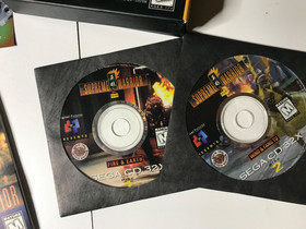 Sega CD 32X Supreme Warrior CIB Warranty card tested