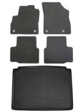 Fußmatten Kofferraumwanne für Opel Astra K 2015- im Set Automatten Auslage