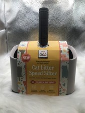NEW Metal Cat Litter Scoop Kitty Box Pooper Scooper with Holder NonStick Litter
