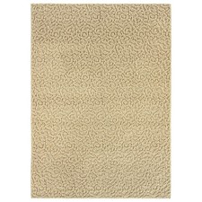 Garland Rug Ivy 5 Ft. X 8 Ft. Biege Tan Floral Solid Color Area Rug