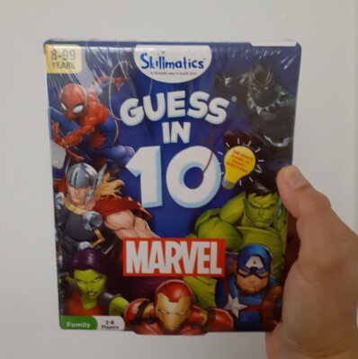 Skillmatics MARVEL Guess in 10 Kartenspiel der smarten Fragen Kind Geschenk ~ NEU
