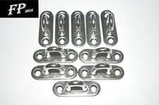 Pontet sur Platine 60x20mm inox ( Lot de 10 )..