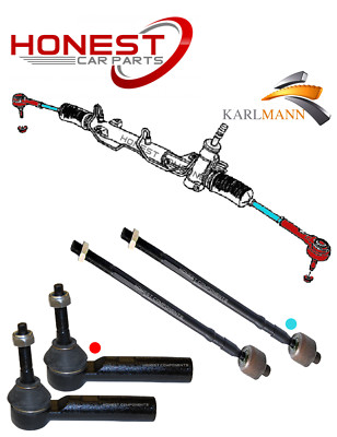 Front Inner & Outer Tie Rod Ends Kit For Chrysler Voyager 2001-2007 – Karlmann ATR5038 ATR5067