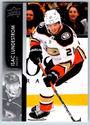 2021-22 UPPER DECK 2021-22 EXTENDED SERIES ISAC LUNDESTROM ANAHEIM DUCKS #502