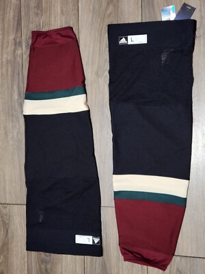 Arizona Coyotes Utah HC Pro Stock Home Hockey Socks Size Large