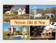 Postcard Multiple View At Nelson NZ