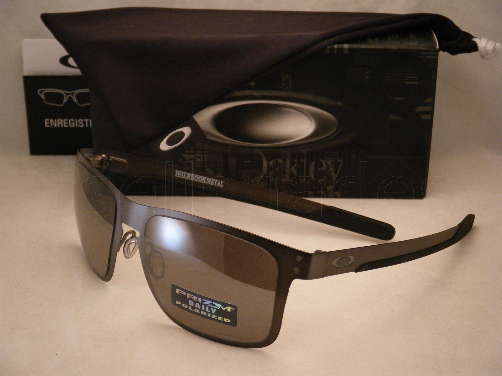 Oakley Holbrook Metal Matte Gunmetal w Prizm Black Polar Lens (oo4123-06)  888392269799 | eBay