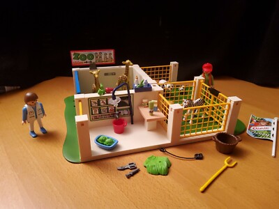 Playmobil 4009 SuperSet Zoo Pflegestation gebraucht