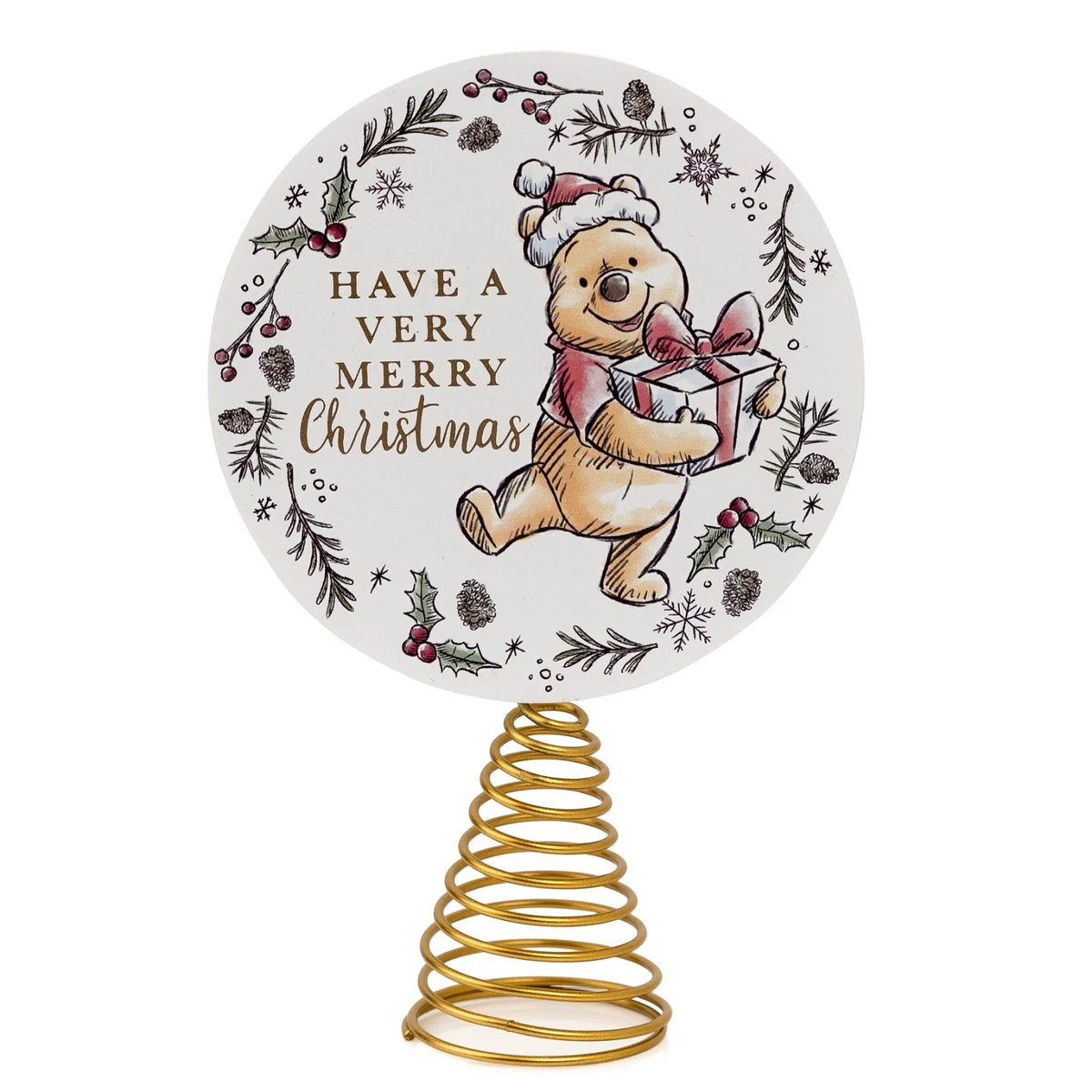 Disney christmas on sale tree toppers