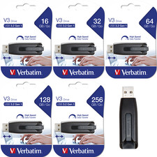 Verbatim V3 USB Stick 3.2 Store n Go Memory Stick 16GB 32GB 64GB 128GB 256G