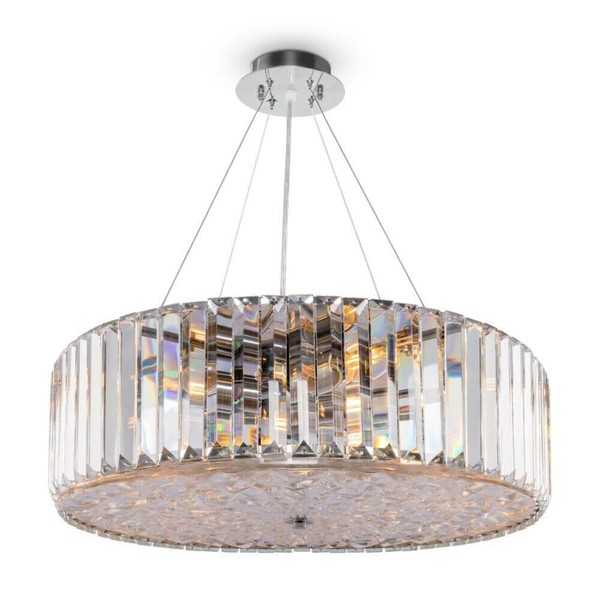 Maytoni Recinto Deckenleuchte 8X E27 Chrom Kristall-image