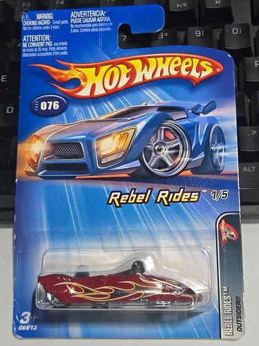 2005 Hot Wheels #076 Rebel Rides 1/5 OUTSIDER - Picture 2 of 4