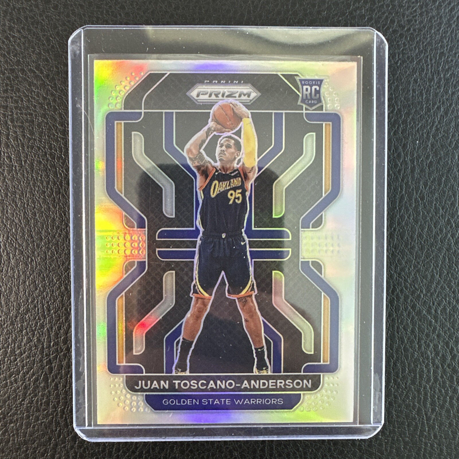 2021-22 Panini Prizm - Silver Prizm #295 Juan Toscano-Anderson Rookie RC