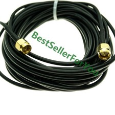 1/2/3/5/6/8/10M SMA Male to male Antenna Connector lot Extension RG174 Cable