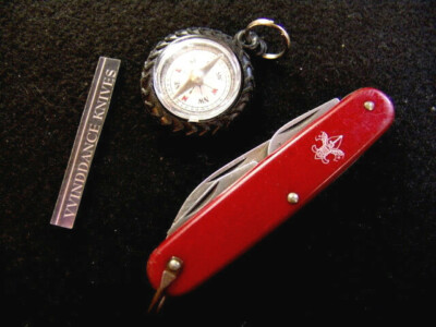 IMPERIAL PROV.USA-BOY SCOUTS OF AMERICA & FREE COMPASS-SCOUTING-HUNT-FISH-CAMP