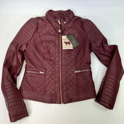 Cavalini Womens Jacket Maroon 