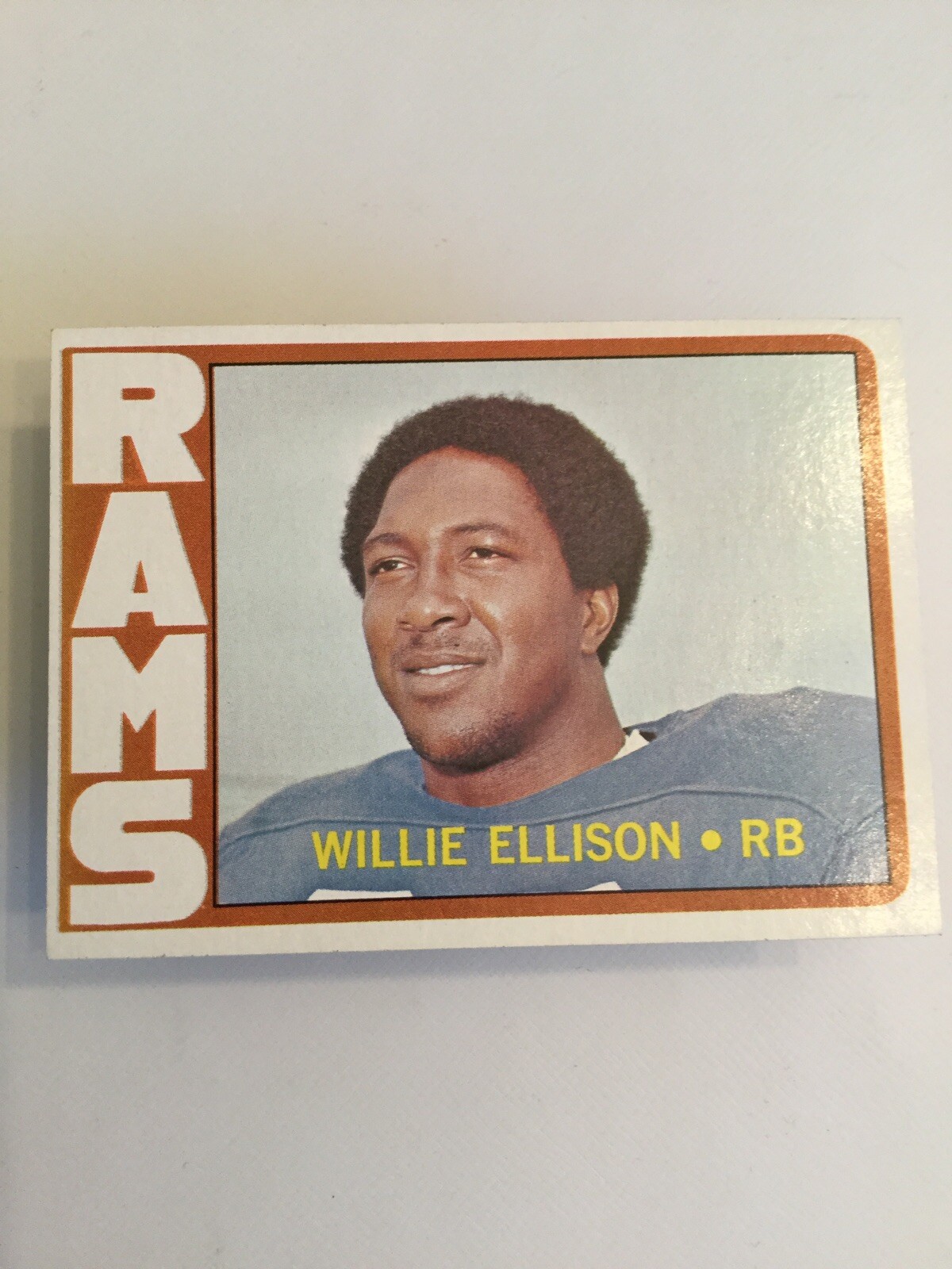 1972 TOPPS WILLIE ELLISON LOS ANGELES RAMS #62 FOOTBALL CARD | eBay