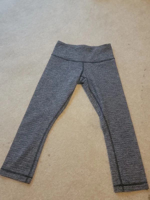 lululemon black/white leggings