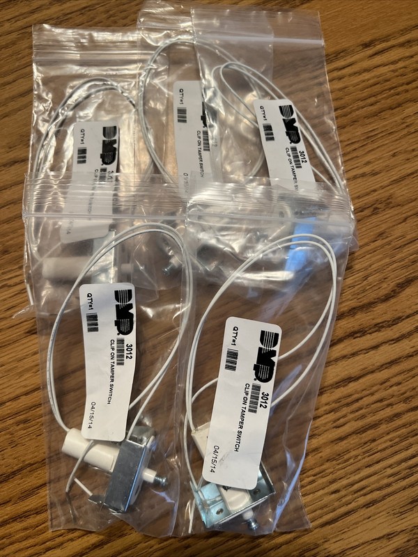 DMP 3012 Clip On Tamper Switch, Lot Of 5 Brand New, Unused