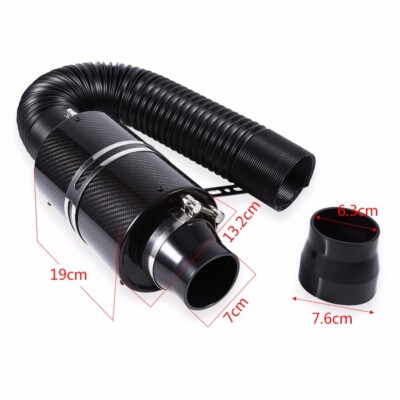 Carbon Airbox Sportluftfilter Cold Air Intake Universal Für Alle Fahrzeuge AUDI