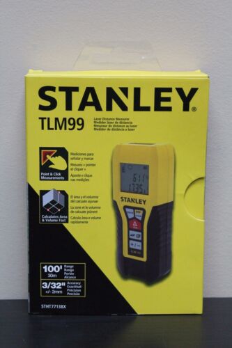 Stanley TLM99 Laser Distance Measurer - Picture 1 of 7