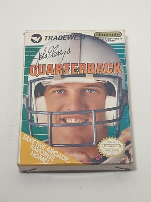 John Elway's Quaterback (Nintendo NES, 1989) Complete