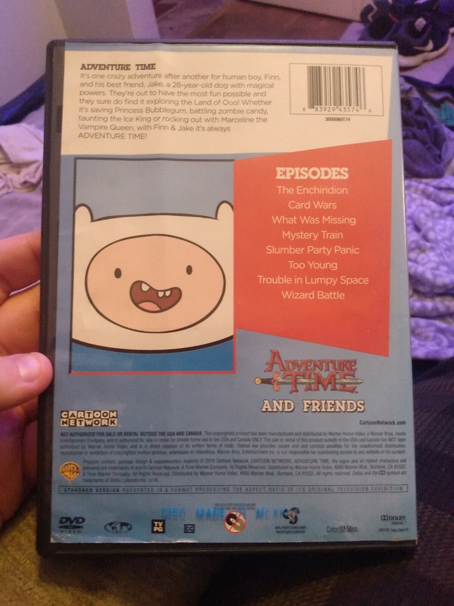 Adventure Time: the Complete Fifth Season (DVD, 2012) for sale