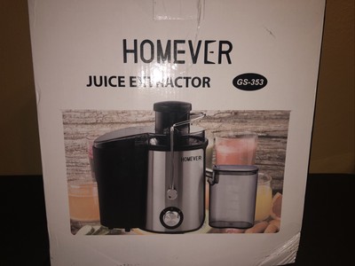 Exprimidor homever para frutas y verduras, Exprimidor Centrífugo Con Taza  del jugo, | eBay